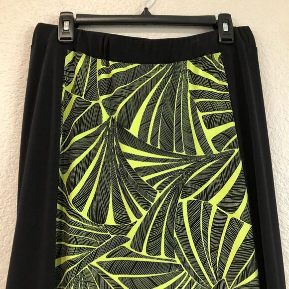 Michael Kors Botanical Print Slimming Stretch Maxi Skirt M - Picture 2 of 3